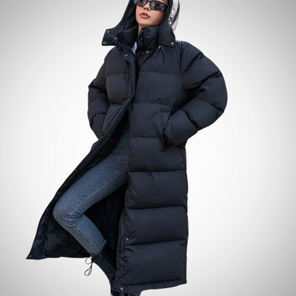 Chaquetón Puffer Mujer Acogedor con Capucha