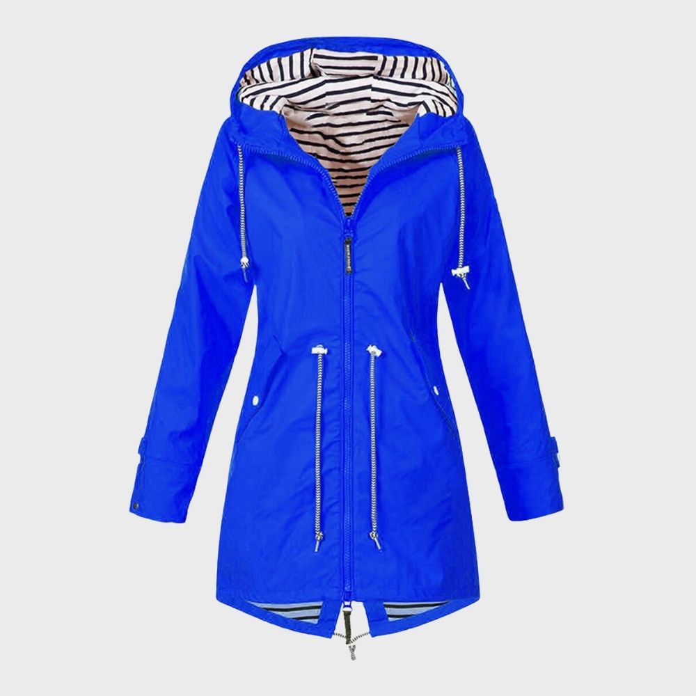 Abrigo Impermeable Mujer Invierno Largo