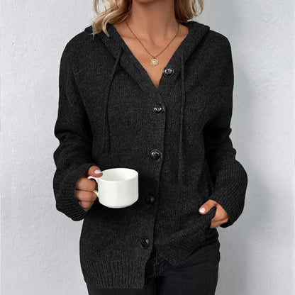 Sudadera Capucha Cuello Alto Cómoda