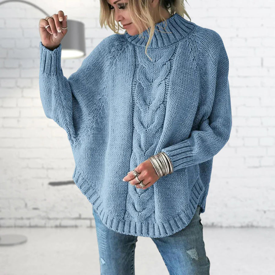 Jersey Largo Punto Grueso Mujer - Vestiria