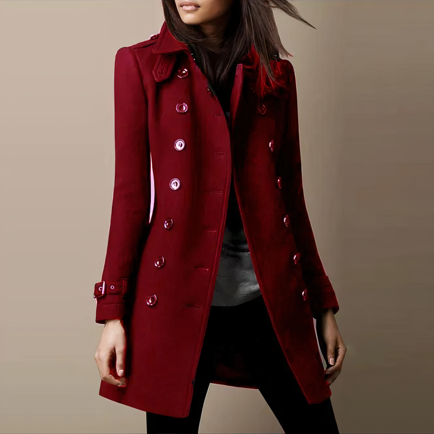 Abrigo Mujer Moderno y Elegante