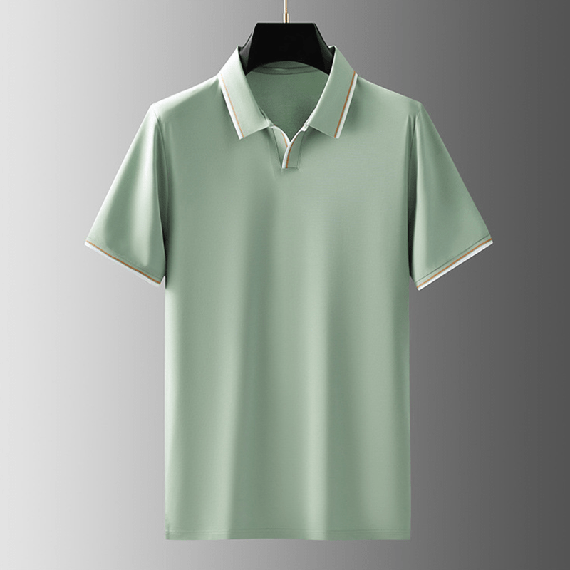 Polo de seda elegante para caballero - Vestiria
