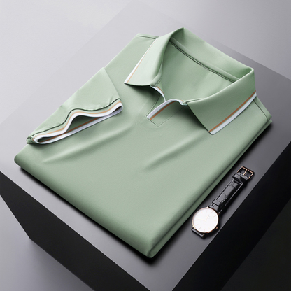 Polo Seda Liso Elegante - Vestiria