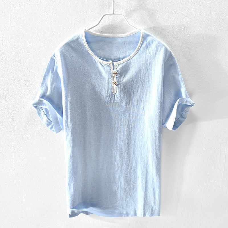 Camiseta Manga Larga de Algodón Natural