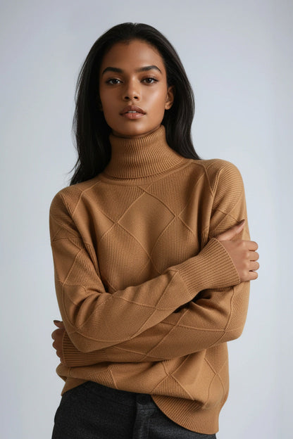 Sudadera Mujer Cuadros Invierno Cálido