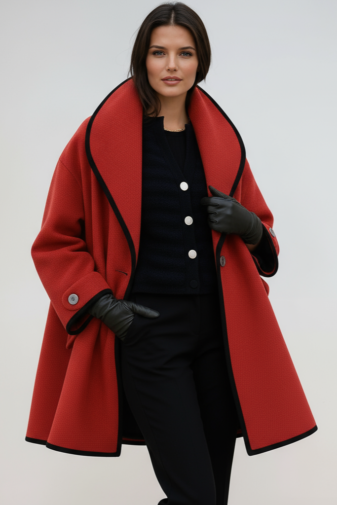 Abrigo Mujer Gabardina Grande Invierno
