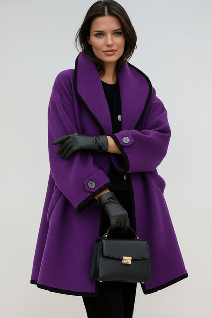 Abrigo Mujer Gabardina Grande Invierno