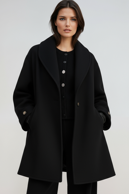 Abrigo Mujer Gabardina Grande Invierno