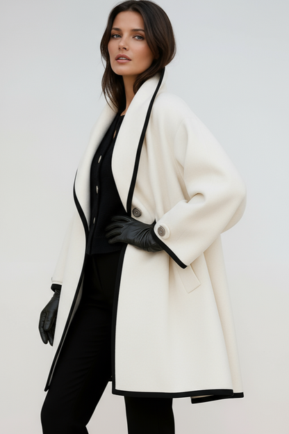 Abrigo Mujer Gabardina Grande Invierno