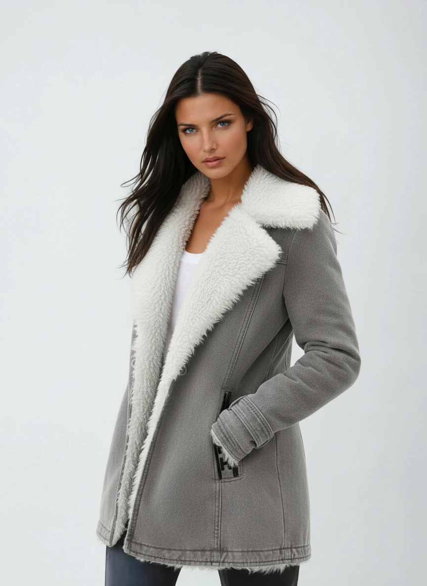 Chaquetón Mujer Invierno Peluche Abrigado