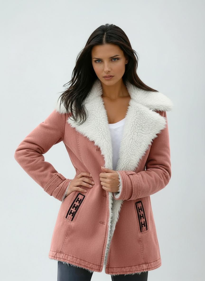 Chaquetón Mujer Invierno Peluche Abrigado