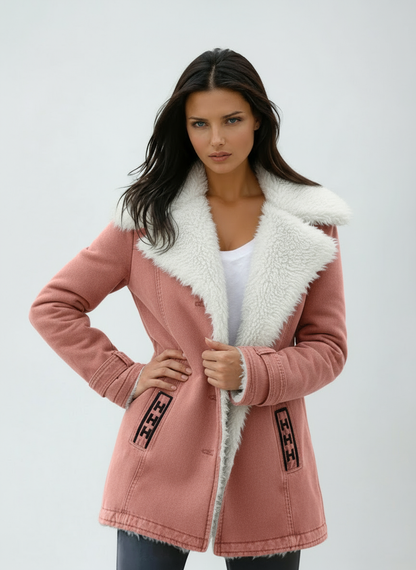 Chaquetón Mujer Invierno Peluche Abrigado