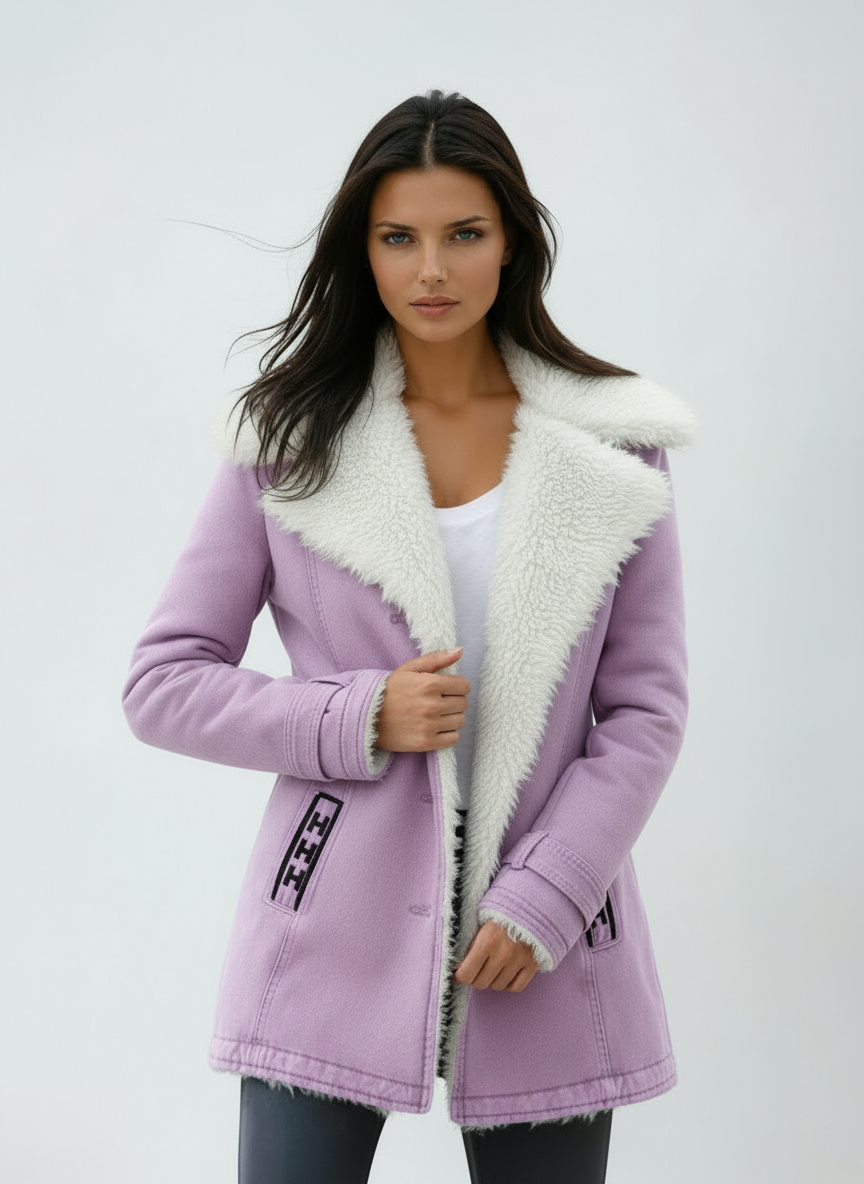 Chaquetón Mujer Invierno Peluche Abrigado