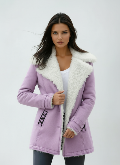 Chaquetón Mujer Invierno Peluche Abrigado