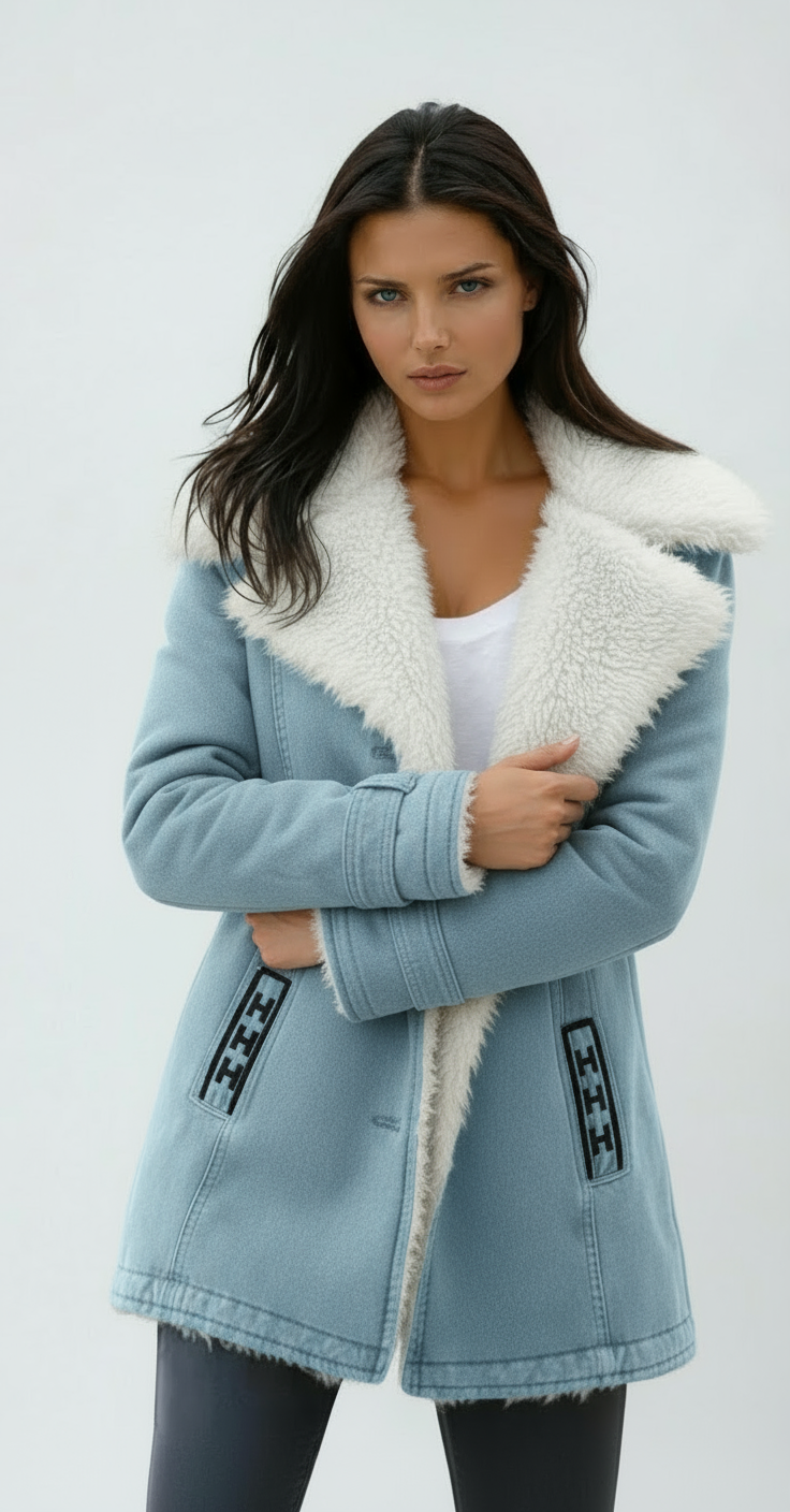 Chaquetón Mujer Invierno Peluche Abrigado