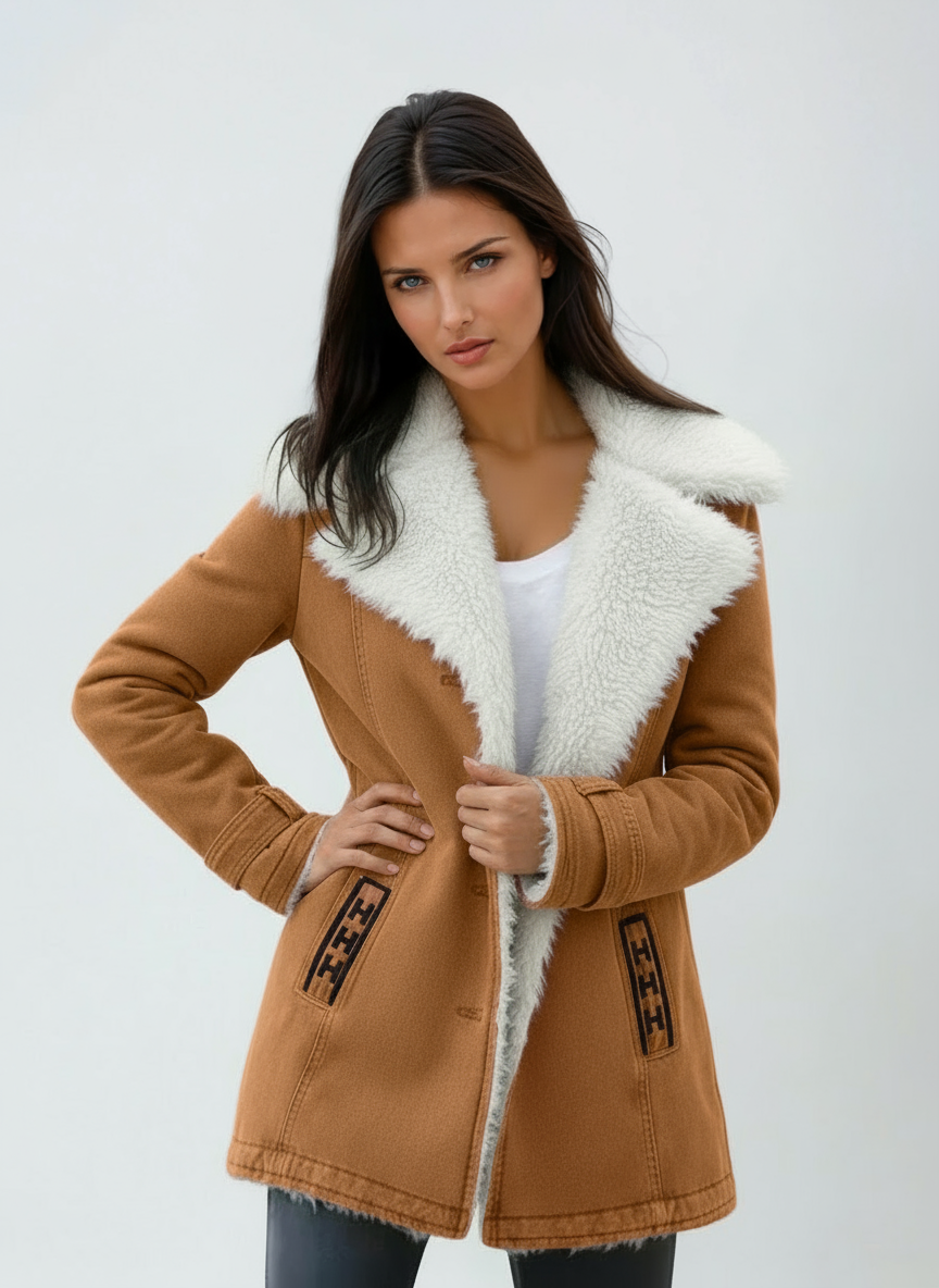Chaquetón Mujer Invierno Peluche Abrigado