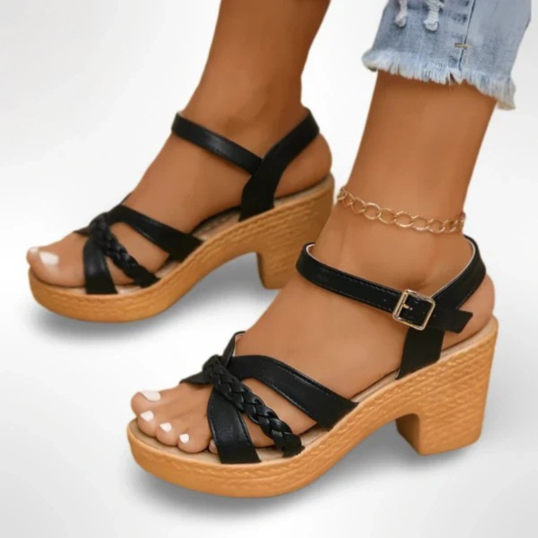 Sandalias cómodas con suela ortopédica - Vestiria