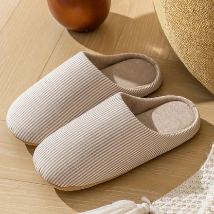 Pantuflas de casa estampadas con suela segura - Vestiria
