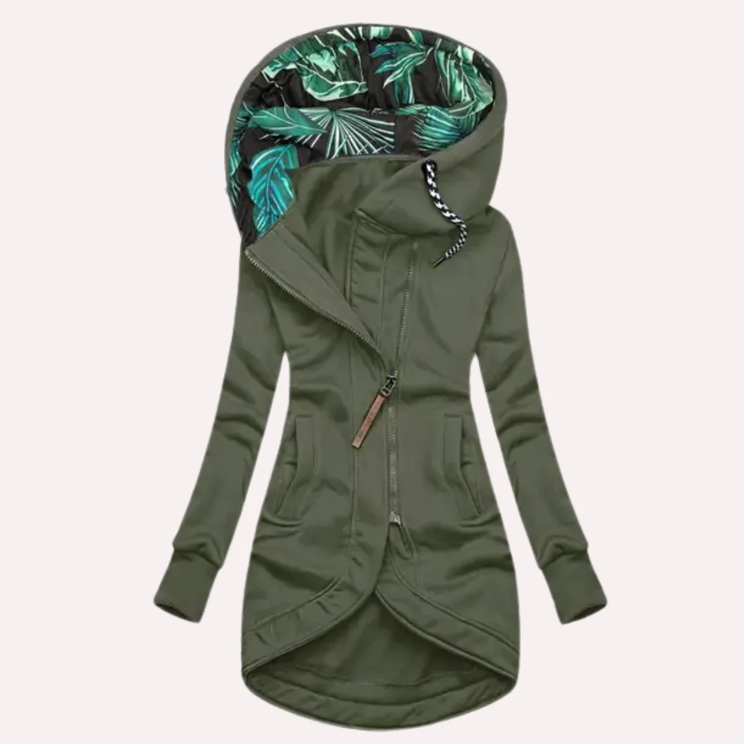 Chaqueta Invierno Mujer Capucha Impermeable