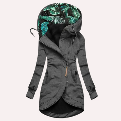 Chaqueta Invierno Mujer Capucha Impermeable