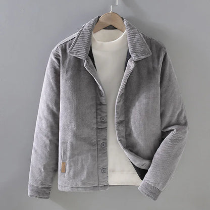 Chaqueta Cuero Acolchada Clásica - Vestiria