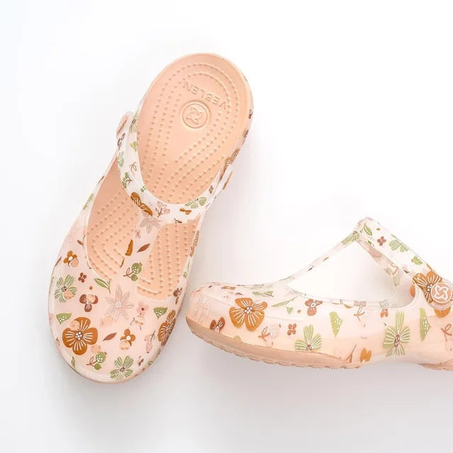 Sandalias Playa Mujer Estilo Marino