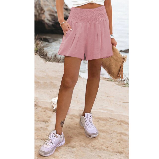 Pantalones cortos femeninos cómodos