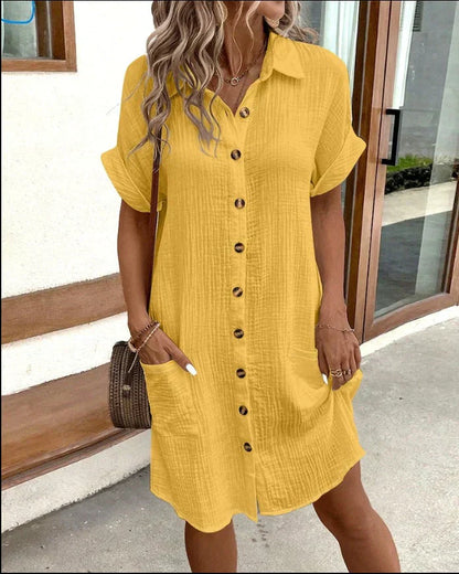 Vestido Polo Amplio Mujer