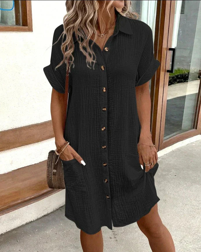 Vestido Polo Amplio Mujer