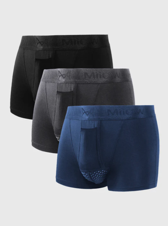 Calzoncillos Bóxer Hombre Algodón Suaves - Pack 3 Unidades
