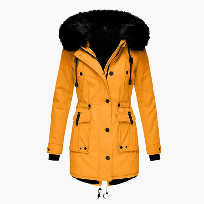 Abrigo Mujer Invierno Calentito con Capucha - Vestiria