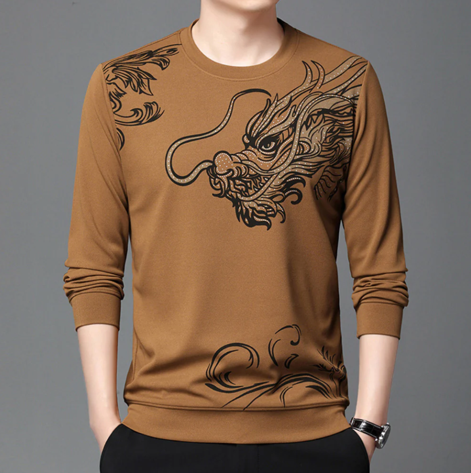 Sudadera Hombre Cuello Redondo Cálida