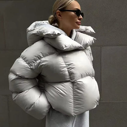 Chaqueta Acolchada Invierno Grande Mujer