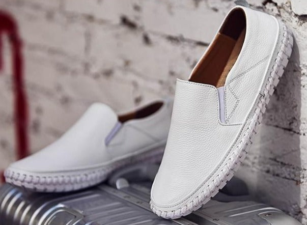 Zapatos cómodos para hombre con soporte ortopédico