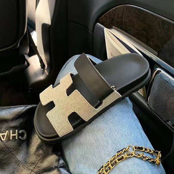 Sandalias Gladiadoras Mujer con Cierre Ajustable