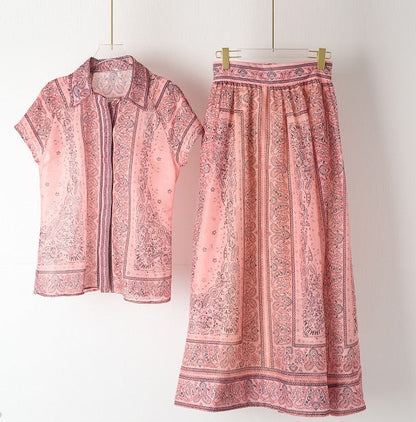 Traje de verano femenino de 2 piezas ajustable