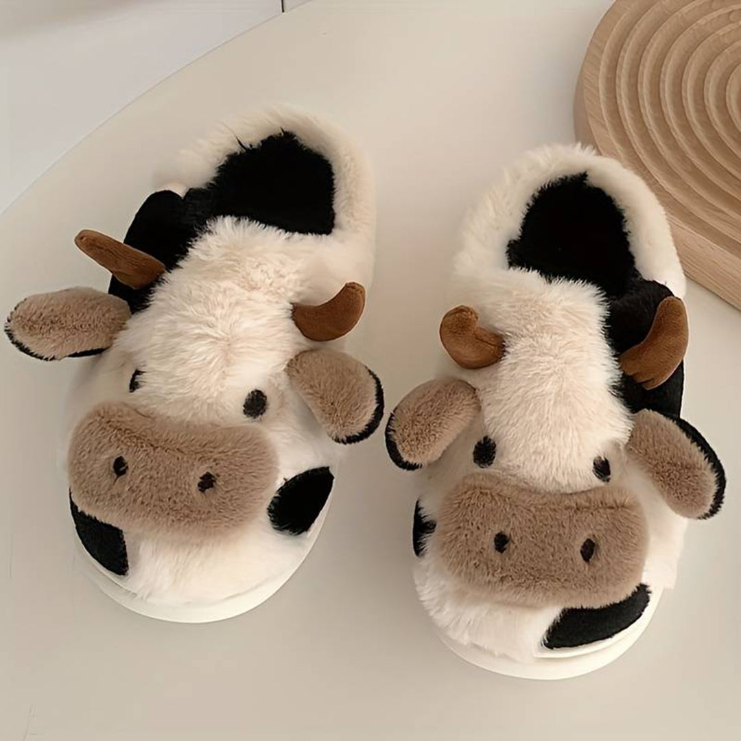 Pantuflas Vaca Acogedoras Mujer - Vestiria