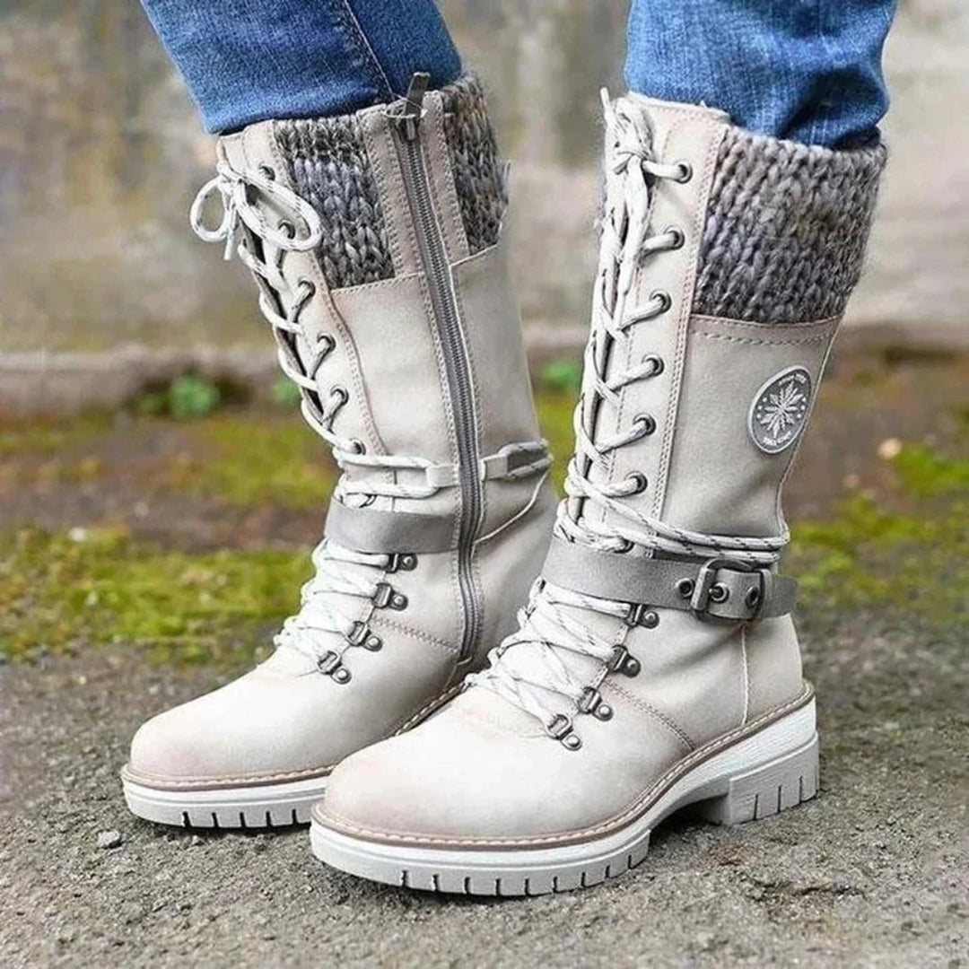 Botas Mujer Invierno Caña Alta Elegantes - Vestiria