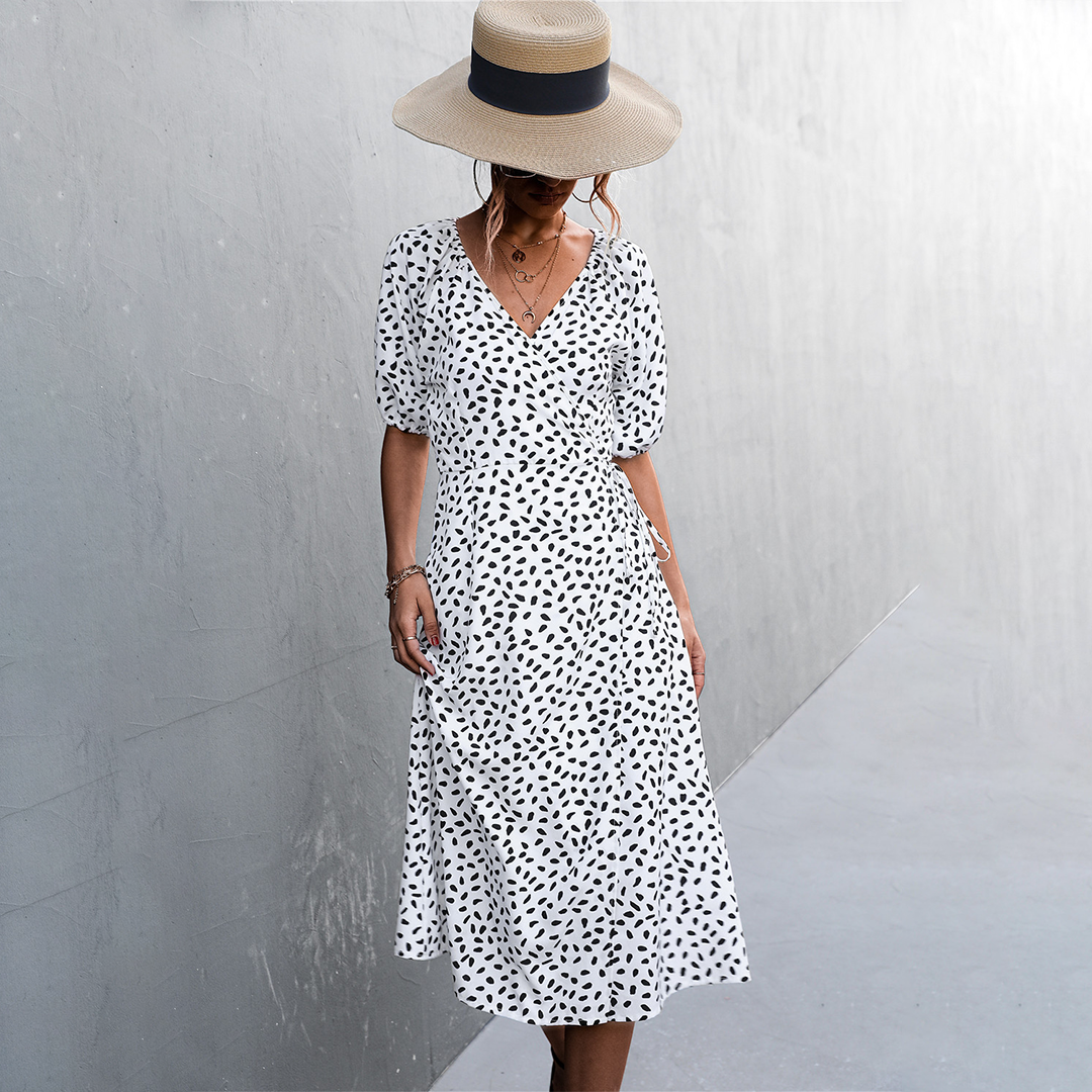 Vestido Midi Elegante Mujer