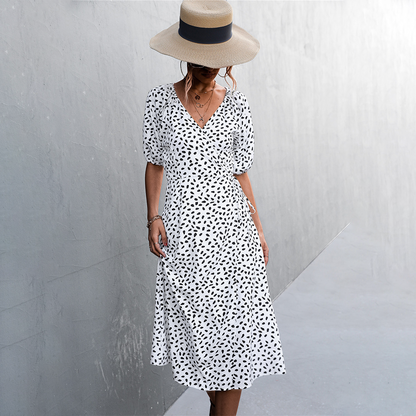 Vestido Midi Elegante Mujer