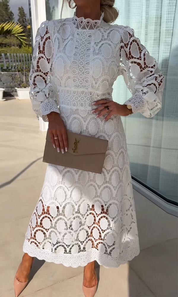 Vestido Encaje Chic para Fiesta