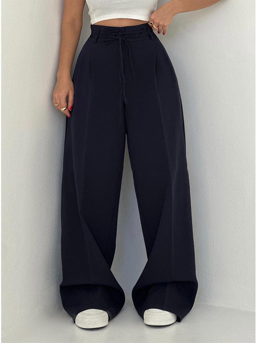 Pantalón Amplio Cintura Elástica Comodo