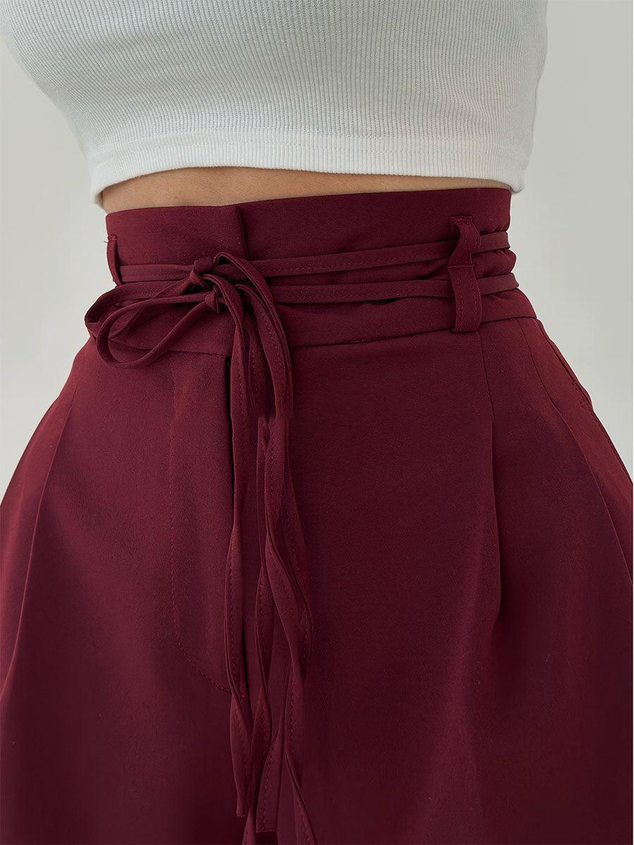 Pantalón Amplio Cintura Elástica Comodo