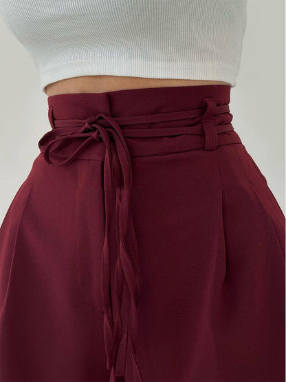 Pantalón Amplio Cintura Elástica Comodo