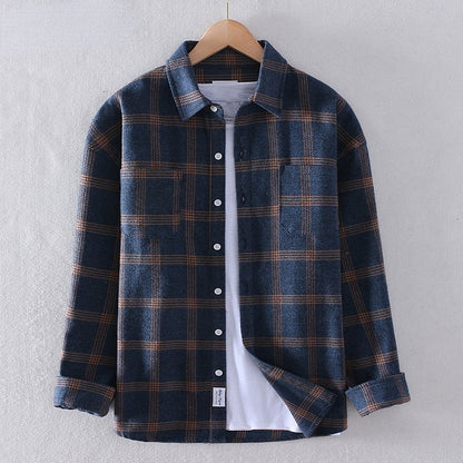 Camisa Hombre Cuadros Clásica Elegante - Vestiria