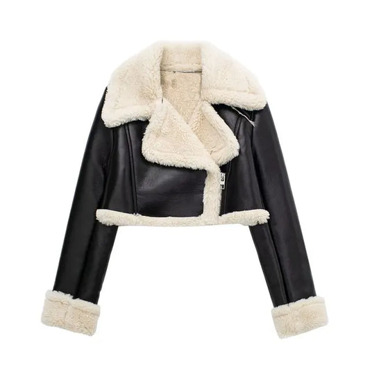 Chaqueta Mujer Cremallera Delantero Elegante - Vestiria
