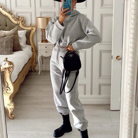 Pantalón y sudadera deportiva mujer casual - Vestiria