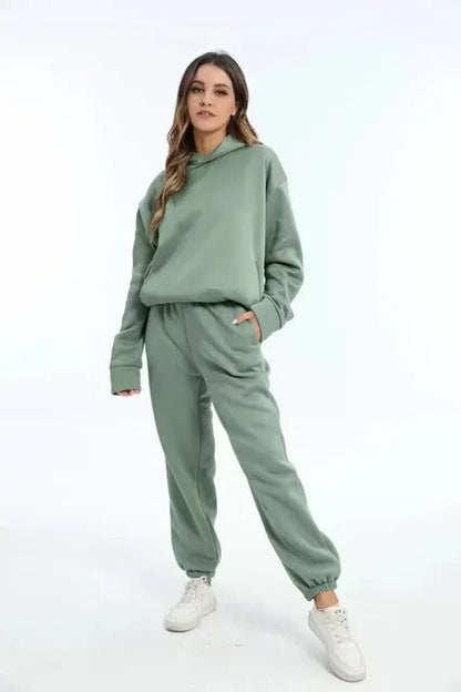 Chándal Mujer Oversize Con Capucha Dos Piezas
