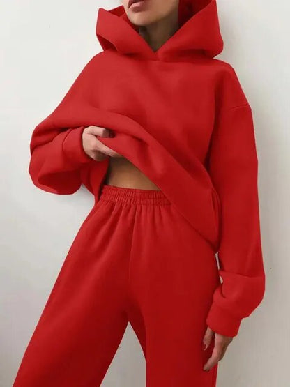 Chándal Mujer Oversize Con Capucha Dos Piezas
