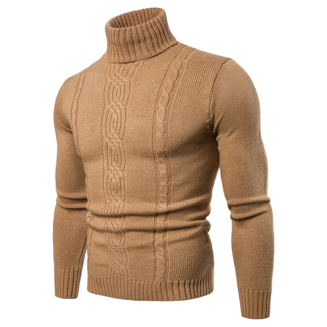 Jerséis Hombre Cuello Alto Acogedor - Vestiria